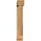 Ekena Millwork Traditional Traditional Smooth Bracket w/ Offset Brace, Western Red Cedar, 5 1/2"W x 30"D x 34"H BKT0604X30X34TRA01SWR - alternate 4